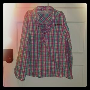 Carhartt medium frilly shirt